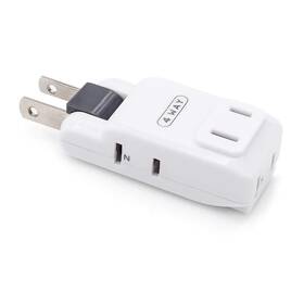 Sycon 767775434620 4 Outlet Wall Adapter 2-prong Swivel Ungrounded Indoor Ac Mini Plug Tap
