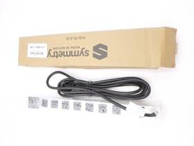 Fpi11908c-3ms Symmetry Work In Motion Pow-ps-8-sil 8-outlet Vertical 19 Inch Surge Protector Power Strip Silver