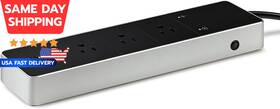 10eba4101 Systems Llc Energy Strip - Smart Triple Outlet And Power Meter For Apple Home Built-in Schedu