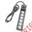 21331418166 Ta-100 Targus 450 Joules Surge Protector With Built-in Circuit Breaker