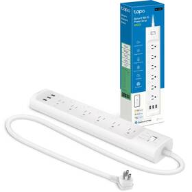 Tapo-p316m Tapo Smart Wi-fi Power Strip- 6 Individually Controlled Outlets And 3 U