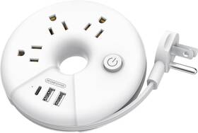 Technology Co. Ltd 445014673667 Travel Power Strip 3 Outlets Usb 1 C Cruise Approved Short
