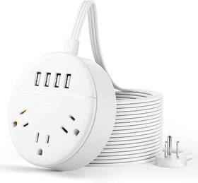Osp-3a4u-us Technology Co. Ltd 25 Ft Flat Extension Cord Ultra Thin Plug Power Strip With 4 Usb Ports 3 O Osp-3a4u-us Technology Co. Ltd 25 Ft Flat Extension Cord Ultra Thin Plug Power Strip With 4 Usb Ports 3 O