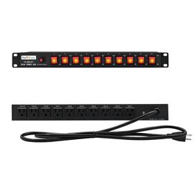 Thepoestore 759126349264 10-outlet 1u Rack Mount Power Strip - Surge Protector Features 1