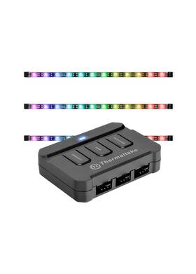Ac-037-ln1nan-a1 Thermaltake Lumi Color 256c 3-pack Rgb Magnetic Led Strip Control Pack Ac-037