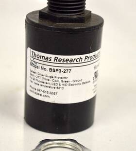 1121-1010-nd Thomas Research Bsp3-277 Digi-key #1121-1010-nd Surge Protector 277v Drive - Mfg #bsp3-277 Re