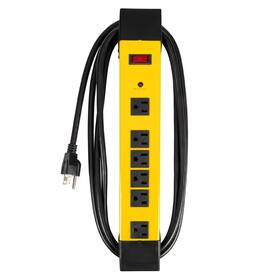 Thonapa 840013421795 Heavy Duty Surge Protector Power Strip 6 Outlets 14/3 Sjt 9 Ft Extension Cord