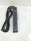 Thu-6046 Fully Surge Protector Black Cable