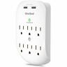 Thu6036 One Beat Surge Protector Multi Wall Mount Adapter Power Strip