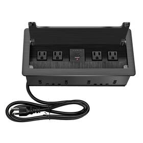 Tiandigp 789318415606 Embedded Mesa Power Outlet Box Table Multimedia Connectivity For C