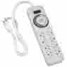 Tm08dhb American Tack Decorative Indoor Power Strip Timer White Strips 070686901014