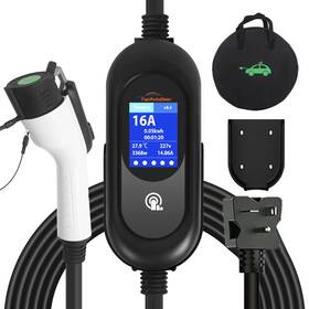 1b16171161703t Topautogear Ev Charger Level 1 And 2 16 Amp Charging Station For J1772 / All Non-tesla Evs