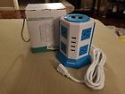 Tp-va4u8s Lanshion New Outlet Surge Protector Power Strip Usb Charging Ports