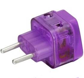 Travel Ready 715706301677 Power Adapter Plug With Built-in Surge Protector And Two Plug-in Port