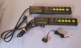 188lv-us-7xxx-ma4bg Tricklestar 2 Black Trickle Star 7 Outlet Surge Protector Power Strip