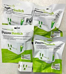 Tricklestar 858267006699 Power Switch Control To Plugged-in Devices Lot Of 4 Brand New