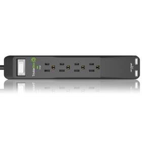 Ts1206 Tricklestar 4 Outlet Pro Series Surge Protector With 2 Usb Charging Po