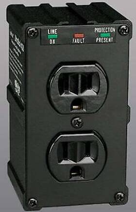 Tripp Lite 014445674962 Ultrablok Isobar Surge Protector With 2-outlets