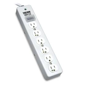 Tripp Lite 037332167071 Hospital-grade Surge Protector Medical Power Strip 6 Outlets Right