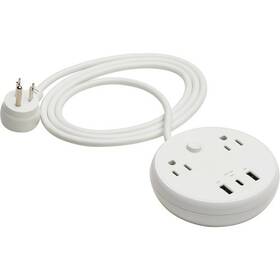 Tlp26pd30wcam Tripp Lite 037332274915 Eaton Series Safe-it 30w 2-outlet Surge Protector - 5-15r Outlets 3