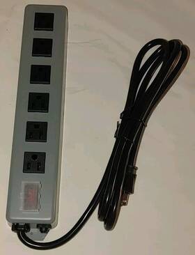 Tripp Lite 037662103183 Tripplite Waber 6sp 6 Outlet Home Office Lab Industrial Retail Power Strip Block