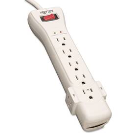 2004ntrpsuper7 Tripp Lite 7 Outlet Surge Protector Power Strip 7ft Cord Right Angle Plug 216