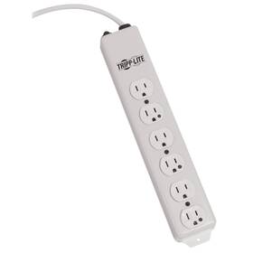 C96242 Tripp-lite Power Strip For Nonpatient Care Areas 6 Outlets Ft Cord White