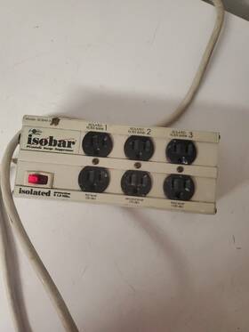 Ib-3350 Tripp Lite Isobar 6 Ultra Surge Protector Outlet Ft Cord Tested