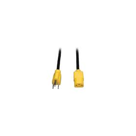P018-003 Tripp Lite 4ft Black 5-15p/c13 Standard Power Cord Yellow