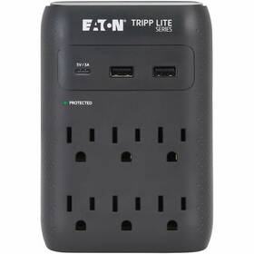 Sk60cb Tripp Lite Eaton Series Protect It 6-outlet Surge Protector - 5-15r Outlets Us