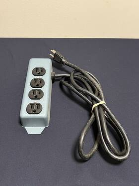 Ul611cb-6 Tripp Lite Sl Industries Vtg Metal Tripp-lite Waber Industrial Power Strip 6ft Cord 15 Amp