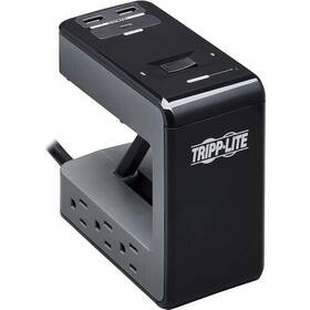 Tlp648ucbam Tripp Lite By Eaton Safe-it 6-outlet Clamp Surge Protector 5-15r Outlets 3 Usb