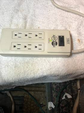 E128811 Tripp Lite Tripp6 Very Rare Duper 6 Heavy Duty Surge Protector