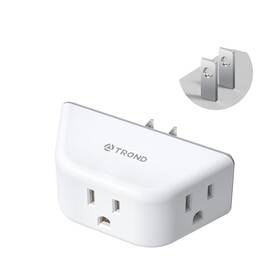 Trond 728120947349 2 Prong To 3 Outlet Adapter Extender With Ac Outlets