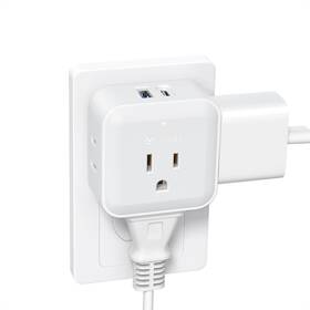 Trond 728120948728 Multi Plug Outlet Extender - 4 Splitter With 2 Usb Ports 1 C Wa