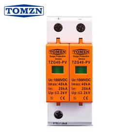 Tzg40-pv Turbo-roofinds Dc Spd 1000v 20ka 40ka House Surge Protector Protective Low-voltage Arrester Dev