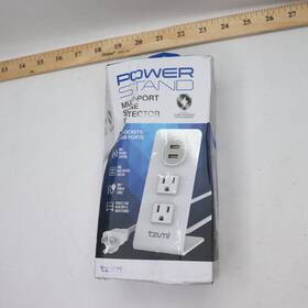 Tzumi 841351184489 Power Stand Multi Port Surge Tower 8448hd