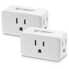 Unidapt 786899907360 Multi Plug Outlet Extender 3 Wall Adapter Multiple Splitter