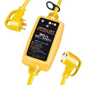 Uppallant 769307921516 Rv Surge Protector 30 Amp Absorb Up To 5000 Joules Circuit Analyzer With Le