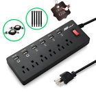Us6a6ub Flepow Power Strip Surge