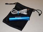 Usb External Power Bank Tube Charger Blue Cross Federal Employee