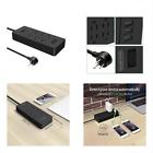 Usp6a3uusbk Ntonpower Flat Plug Power Strip No Surge Protection Outlets Usb