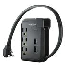 Ust-2u3a-1a Bestten Surge Protectors 3 Outlet