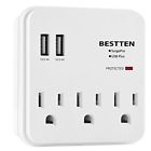 Usw-2u3a-0b Bestten Surge Protectors Multi-functional 769700885446