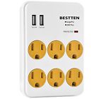 Usw2u6a0bs Multioutlets Bestten Multi-functional Wall 769700885439