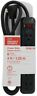 Utpb41220 Project Source Outlet Power Strip Feet Grounded Cord With Plastic