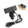 V-054 Vilong Desktop Edge Power Strip Removable Clamp Outlet Socket With