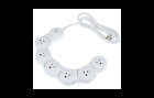 V33339 Quirky Pivot Power Set Of Flexible Outlet Surge Protector By