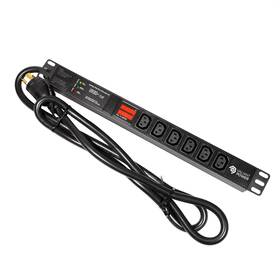 Valiant Power 860009424906 Rack Mount Strip - 240v 30a Single Phase Pdu With Built-i