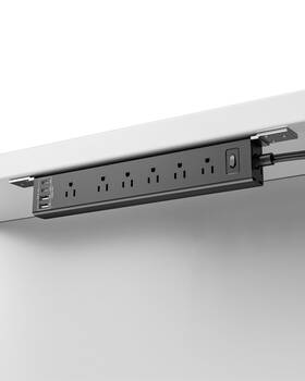 Vipwell 782570878561 360 Mountable Surge Protector Power Strip With 4 Usb Ports 2 C 6 Ft E